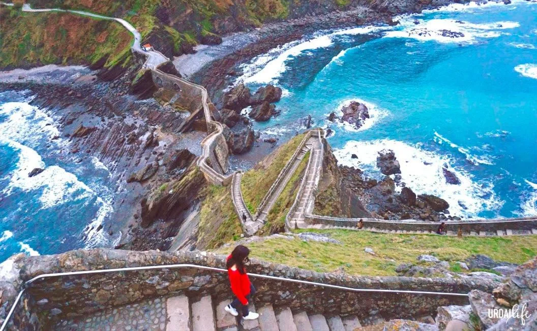 Los acantilados de la costa