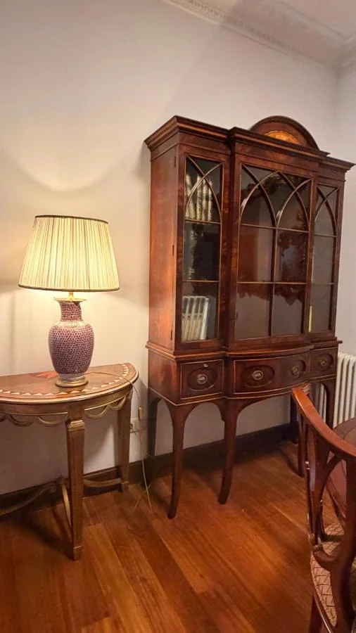 La vitrina del salón